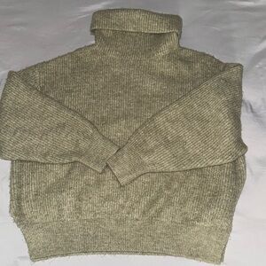 Olive green sweater